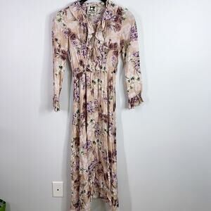 Jaase lightweight floral maxi dress size XS